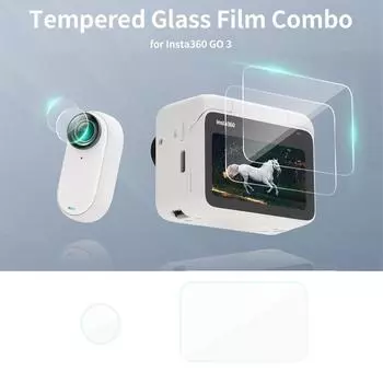 Для Insta360 GO3 HD экран закаленная пленка защитная для Insta360 GO 3 закаленное стекло защитная пленка для Insta360 GO3 большой палец аксессуар