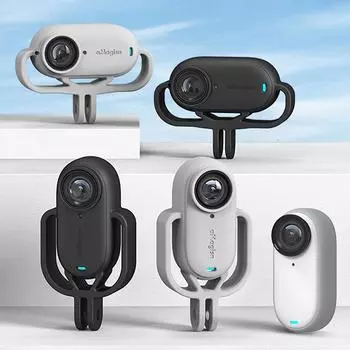 Для Insta360 Go 3 чехол-каркас из силикона чехол для спортивной экшн-камеры аксессуар для рассеивания тепла пылезащитная защитная рамка