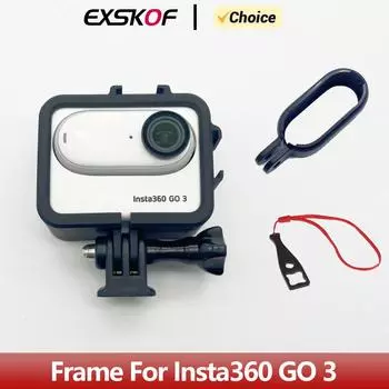 Для Insta360 GO 3 Frame Cage защитный корпус чехол с креплением «холодный башмак» для экшн-камеры Insta360 GO 3 аксессуары