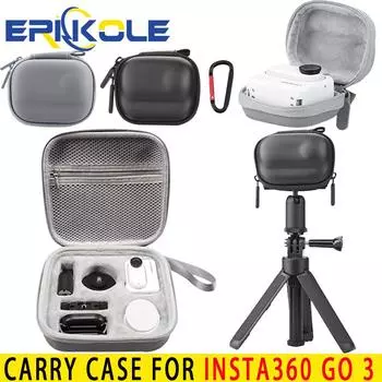 Для Insta360 GO 3s 3 чехол для переноски сумка для хранения мини защитный чехол жесткий чехол для Insta360 GO3 GO3s аксессуары для камеры