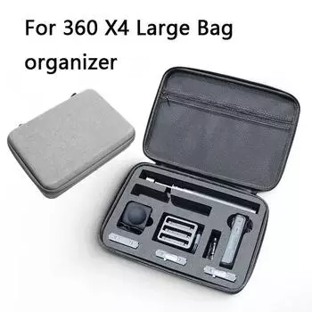 Для Insta360 X4 чехол для переноски большой жесткий чехол сумка для хранения портфель портативный защитный бокс для экшн-камеры Insta 360 X4 аксессуары