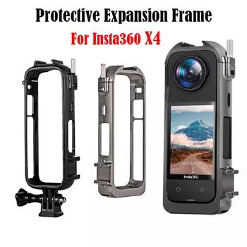 Для Insta360 X4 металлическая рамка для кроликов Insta 360 X4 камера защитная рамка расширения чехол пластиковая рамка аксессуары для камеры