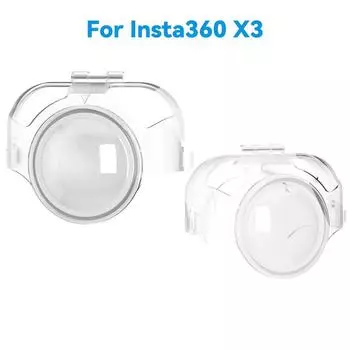 Для Insta 360 X3 прозрачные защитные линзы защита водонепроницаемый зеркальный протектор объектива для камеры 360 X3 защитные аксессуары