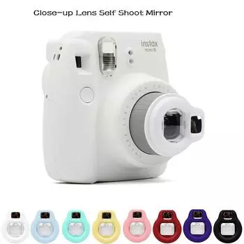 Для Instax Mini 7s/8/8 +/9 объектив крупным планом поворотный зеркальный автопортрет аксессуары для объектива камеры
