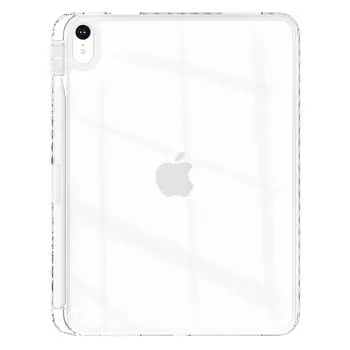 Для iPad Эйр 11 (2025)/(2024) Прозрачный чехол из ТПУ для планшета с защитной крышкой и слотом для стилуса Transparent