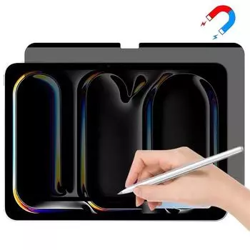 Для iPad Про 11 (2024) Антишпионская защитная пленка для экрана Съемная магнитная матовая ПЭТ-пленка
