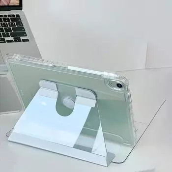 Для iPad Pro 11 9.7 2017 6th 5th Для iPad 7 8 9th 10.2 10th Air 4 5 10.9 Air 3 Pro 10.5 Crystal Clear View Акриловый чехол Подставка для планшета IPad 7th8th9th 10.2