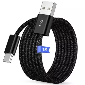 Для iPhone16/15 кабель для зарядки USB-C Carplay совместимый 1M USBA от Type-C совместимый iPhone15 16 Pro Max Plus/iPad Pro/iPad 10/Air 5/4/iPad Mini 6