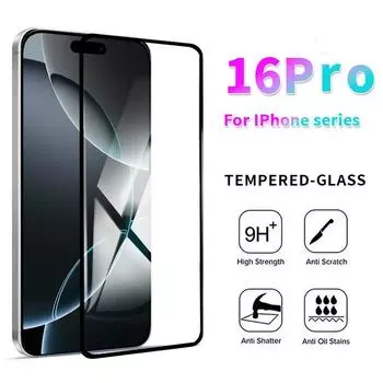 Для iPhone 11 12 13 14 15 mini 16 Pro Max X XR XS XS Max SE 2020 6 6s 7 8 Plus защитное закаленное стекло экрана iPhone 6/6s