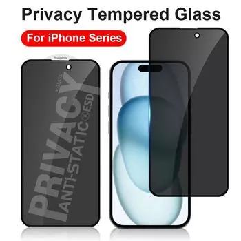 Для iPhone 11 12 13 14 15 16 Pro Max X XS XR 6 6S 7 8 Plus Privacy закаленное защитное стекло для экрана iPhone 6