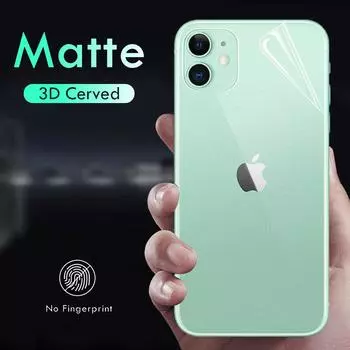 Для iPhone 11 12 13 14 15 mini 16 Pro Max X XR XS XS Max SE 2020 6 6s 7 8 Plus матовая гидрогелевая пленка для защиты экрана без отпечатков пальцев iPhone 6/6s