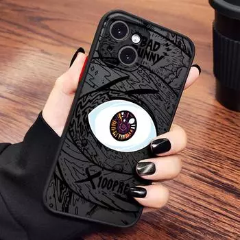 Для iPhone 13 Bad Bunny X100pre чехол для телефона красочный противоударный прозрачный чехол для iPhone 13 12 11 Pro Max XR X XS 7 8 Plus чехлы iphone 12Mini