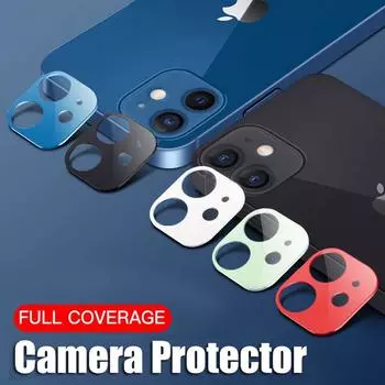 Для iPhone 13 Pro Max 13 Mini задняя камера с полным покрытием, защитное стекло из закаленного стекла 13/13 Mini полночь зеленый