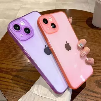 Для Iphone 13pro защита объектива прозрачный чехол для телефона Iphone 13 Pro Max 12 11 Xs Max X прозрачный мягкий бампер задняя крышка принципиально For iphone XS