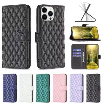 Для iPhone 14 13 12 11 Pro Max телефон кошелек чехол для iPhone X Xr Xs 7 8 Plus Se чехлы модные алмазные откидные задние крышки сумка для карт iPhone 7 зелёный