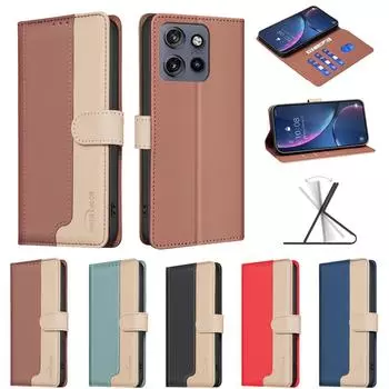 Для iPhone 14 15 16 Pro Max 16Plus 13 12 11 Pro XS Max XR SE4 Роскошный кожаный флип-чехол с защитой от RFID-блокировки iPhone 7 Plus/8 Plus чёрный