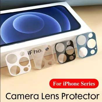 Для iPhone 14 Pro Max 14 Plus задняя камера объектив полное покрытие закаленное стекло протектор экрана iPhone 14 чёрный