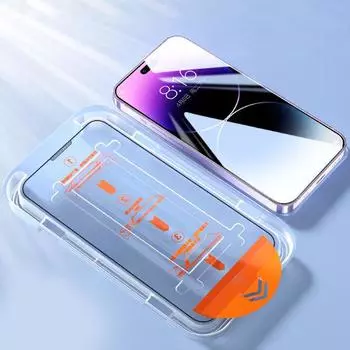 Для iPhone 15 14 13 Pro Max закаленное стекло пылезащитная установочная коробка для iPhone 14 Plus XR XS 11 12 Pro Max защитная пленка для экрана iPhone 6 Plus/6S Plus прозрачный