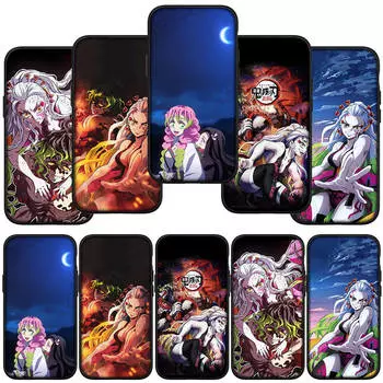 для iPhone 15 14 Xiaomi Redmi Note 13 12 11 Pro Max X 8 7 XR Samsung Galaxy A34 A15 A14 S24 S23 Huawei OPPO A54 Daki Gyutaro Demon Slayer чехол для телефона for Redmi 9A болюс