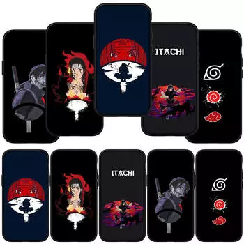 для iPhone 15 14 Xiaomi Redmi Note 13 12 11 Pro Max X 8 7 XR Samsung Galaxy A15 S24 S23 A05 Huawei OPPO A17 Pain Itachi Akatsuki мультфильм чехол для телефона for iPhone 8 Plus болюс