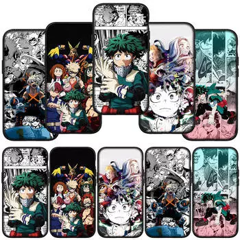 для iPhone 15 14 Xiaomi Redmi Note 13 12 11 Pro Max X 8 7 XR Samsung Galaxy A34 A15 S24 S23 Huawei OPPO A54 BNHA Чехол My Hero Academia Midoriya Izuku for Samsung Galaxy A31 олений