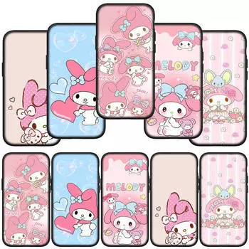 для iPhone 15 14 Xiaomi Redmi Note 13 12 11 Pro Max X 8 7 XR Samsung Galaxy A24 A15 A05 S24 S23 Huawei OPPO A38 Melody Lovely Phone Case