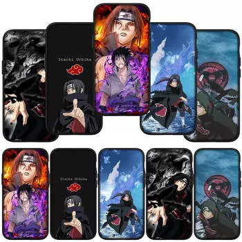 для iPhone 15 14 Xiaomi Redmi Note 13 12 11 Pro Max X 8 7 XR Samsung Galaxy A15 S24 S23 A05 Huawei OPPO A17 Uchiha Itachi Akatsuki аниме-чехол для телефона for Samsung Galaxy S23 Plus олений