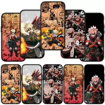 для iPhone 15 14 Xiaomi Redmi Note 13 12 11 Pro Max X 8 XR Samsung Galaxy A15 S24 S23 Huawei OPPO A38 My Hero Academia Midoriya Izuku милый чехол для телефона for Samsung Galaxy Note 8 ceil