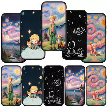 для iPhone 15 14 Xiaomi Redmi Note 13 12 11 Pro Max X 8 7 XR Samsung Galaxy A34 A15 S24 S23 Huawei OPPO A54 Чехол для телефона с аниме «Маленький принц»
