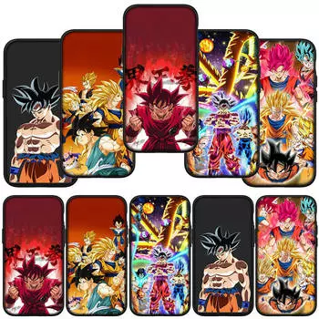 для iPhone 15 14 Xiaomi Redmi Note 13 12 11 10 Pro Max X 8 XR Samsung Galaxy S24 S23 A15 13C Huawei OPPO Poster Dragon Ball Goku Super Phone Case for Huawei P30 Pro экрю