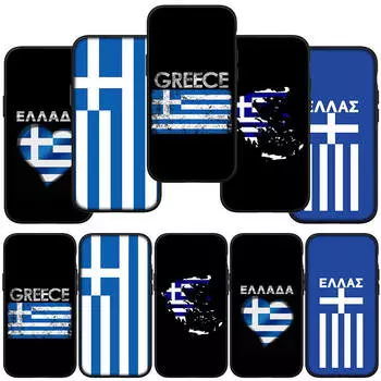 для iPhone 15 14 Xiaomi Redmi Note 13 12 11 10 Pro Max X 8 XR Samsung Galaxy S24 S23 A15 13C Huawei OPPO Греческая Республика Греческий Греция телефон чехол for iPhone XS аэро