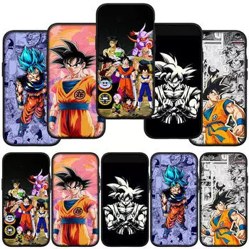 для iPhone 15 14 Xiaomi Redmi Note 13 12 11 10 Pro Max X 8 9 XR Samsung Galaxy S24 S23 A15 13C Huawei OPPO Прекрасный чехол для телефона Dragon Ball Goku Super for Samsung Galaxy A55 5G болюс