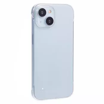 Для iPhone 15 Безрамочный Чехол Противоударный Жесткий ПК Чехол для Телефона Прозрачная Задняя Крышка A