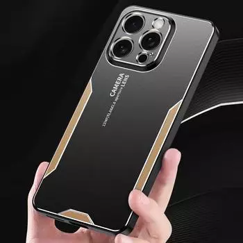 Для iPhone 15 Pro Max чехол металлический алюминиевый защитный объектив Frost чехол для iPhone 15 Plus 15 Pro предотвращает появление отпечатков пальцев iPhone 15 синий