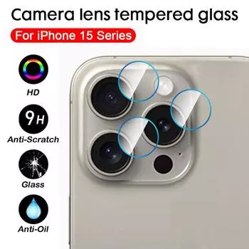 Для iPhone 16 15 14 13 12 mini 11 Pro Max X XS Max XR 8 7 6 6s Plus SE 2020 Защитное закаленное стекло для объектива задней камеры iPhone 13
