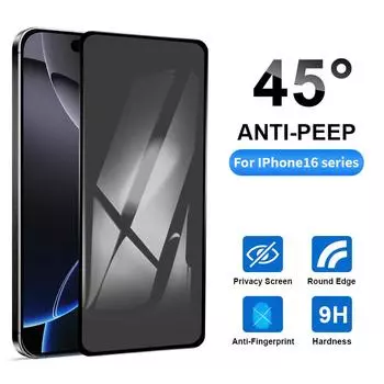 Для iPhone 16 15 14 13 12 mini 11 Pro Max X XS Max XR 8 7 6 6s Plus SE 2020 Privacy Anti Spy закаленное защитное стекло для экрана iPhone 13