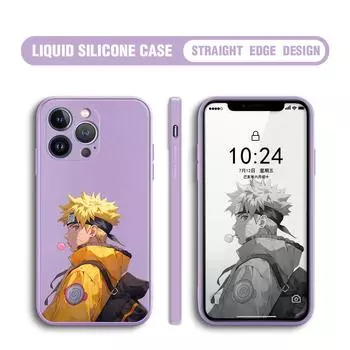 Для iPhone 16 15 14 13 12 Pro Max 13 12 Mini 14 15 16 Plus SE 2020 SE 2022 мягкий силиконовый чехол для защиты линз с изображением мультяшного мальчика iPhone XR чёрный