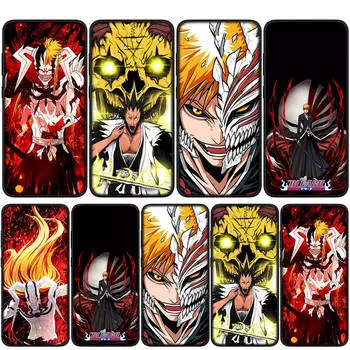 для iPhone 16 15 14 Xiaomi Redmi Note 13 12 11 Pro Max X 10 9 XR Samsung Galaxy S24 S23 OPPO Huawei Bleach Zaraki Kenpachi Kurosaki Ichigo чехол для телефона for Redmi 13 ceil