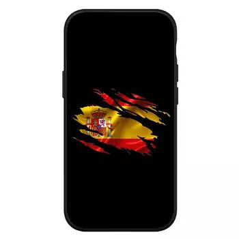 для iPhone 16 15 X XR Samsung Galaxy S24 S23 Plus Xiaomi Redmi Note 13 12 11 Pro Max 9 10 14 13COPPO Huawei Чехол Флаг Испании Желтый Красный Чехол для телефона for Samsung Galaxy M35 ceil