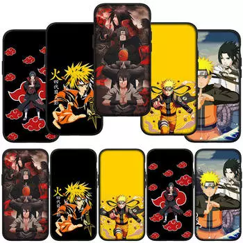 для iPhone 16 15 X XR Samsung Galaxy S24 S23 A16 A06 10 Xiaomi Redmi Note 13 12 11 Pro Max 9 14 Plus Huawei OPPO Itachi Uchiha Sasuke Naruto чехол для телефона for Samsung Galaxy A13 4G аэро