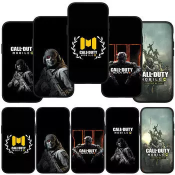для iPhone 16 15 X XR Samsung Galaxy S24 S23 A16 A06 14C A15 Xiaomi Redmi Note 13 12 11 Pro Max 9 14 Plus Huawei OPPO Poster Call Of Duty чехол для телефона for Redmi Note 12S аэро