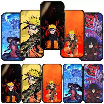 для iPhone 16 15 X XR Samsung Galaxy S24 S23 A16 A06 14C S22 Xiaomi Redmi Note 13 12 11 Pro Max 9 14 Plus Huawei OPPO Мадара Учиха Наруто чехол для телефона for Huawei Y9S ceil