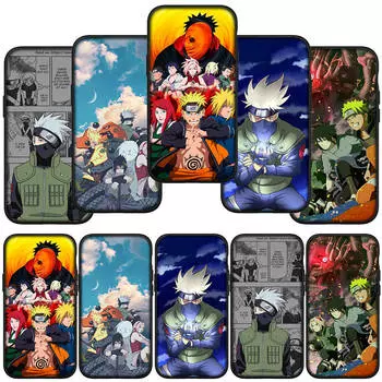 для iPhone 16 15 X XR Samsung Galaxy S24 S23 A16 A06 14CXiaomi Redmi Note 13 12 11 Pro Max 9 14 Plus Huawei OPPO Какаши Наруто обои чехол для телефона for Redmi Note 9S аэро