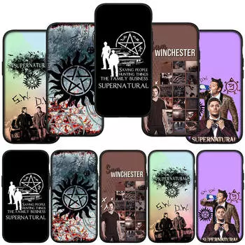 для iPhone 16 15 X XR Samsung Galaxy S24 S23 A16 A06 14C Xiaomi Redmi Note 13 12 11 Pro Max 9 14 Plus Huawei OPPO Обои Сверхъестественный чехол для телефона for Samsung Galaxy A51 болюс