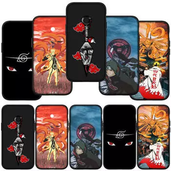 для iPhone 16 15 X XR Samsung Galaxy S24 S23 A16 A06 Xiaomi Redmi Note 13 12 11 Pro Max 9 14 Plus Huawei OPPO Акацуки Наруто Итачи Учиха чехол для телефона for iPhone 14 Plus ceil
