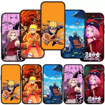 для iPhone 16 15 X XR Samsung Galaxy S24 S23 A16 A06 14C S22 Xiaomi Redmi Note 13 12 11 Pro Max 9 14 Plus Huawei OPPO Haruno Sakura Naruto чехол для телефона for OPPO A78 олений