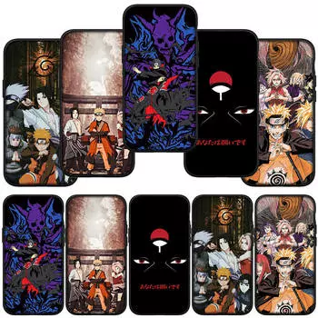 для iPhone 16 15 X XR Samsung Galaxy S24 S23 A16 A06 14C Xiaomi Redmi Note 13 12 11 Pro Max 9 14 Plus Huawei OPPO Обои Наруто Плакат Чехол для телефона for Samsung Galaxy A15 аэро