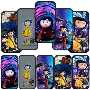 для iPhone 16 15 X XR Samsung Galaxy S24 S23 A16 A06 14C A15 S22 Xiaomi Redmi Note 13 12 11 Pro Max 9 14 Plus Huawei OPPO Coralines чехол для телефона с рисунком for Samsung Galaxy S20 Ultra аэро