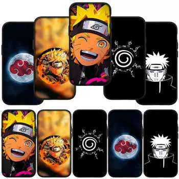 для iPhone 16 15 X XR Samsung Galaxy S24 S23 Xiaomi Redmi Note 13 12 11 Pro Max 9 14 Plus Huawei OPPO Акацуки Наруто Итачи Учиха Боль чехол для телефона for Samsung Galaxy S22 болюс