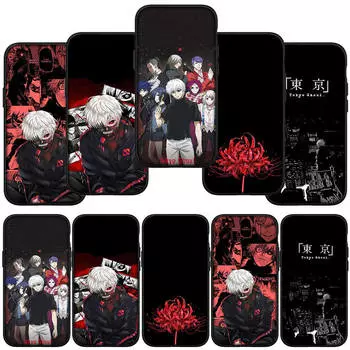 для iPhone 16 15 X XR Samsung Galaxy S24 S23 A16 Xiaomi Redmi Note 13 12 11 Pro Max 9 14 Plus Huawei OPPO Tokyo Ghoul Ken Kaneki чехол для телефона с рисунком for Samsung Galaxy S10 Lite болюс